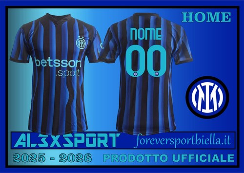 Maglia ufficiale inter home - ufficiale,