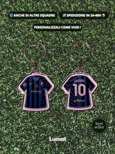 Portachiavi maglia inter - maglia,
