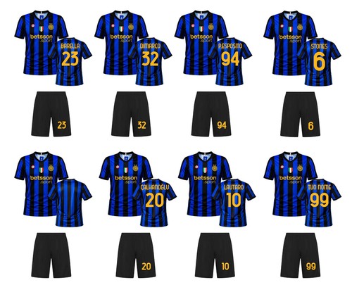 Kit maglia pantaloncino inter - maglia,